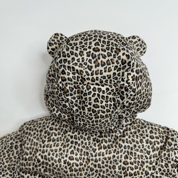 Baby Gap Cold Control Max Puffer One Piece Snowsuit Size 12-24 Months Cheetah - Picture 5 of 16